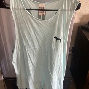 PINK tank top LARGE